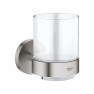 40447DC1 *Стакан GROHE Essentials с держателем, суперсталь