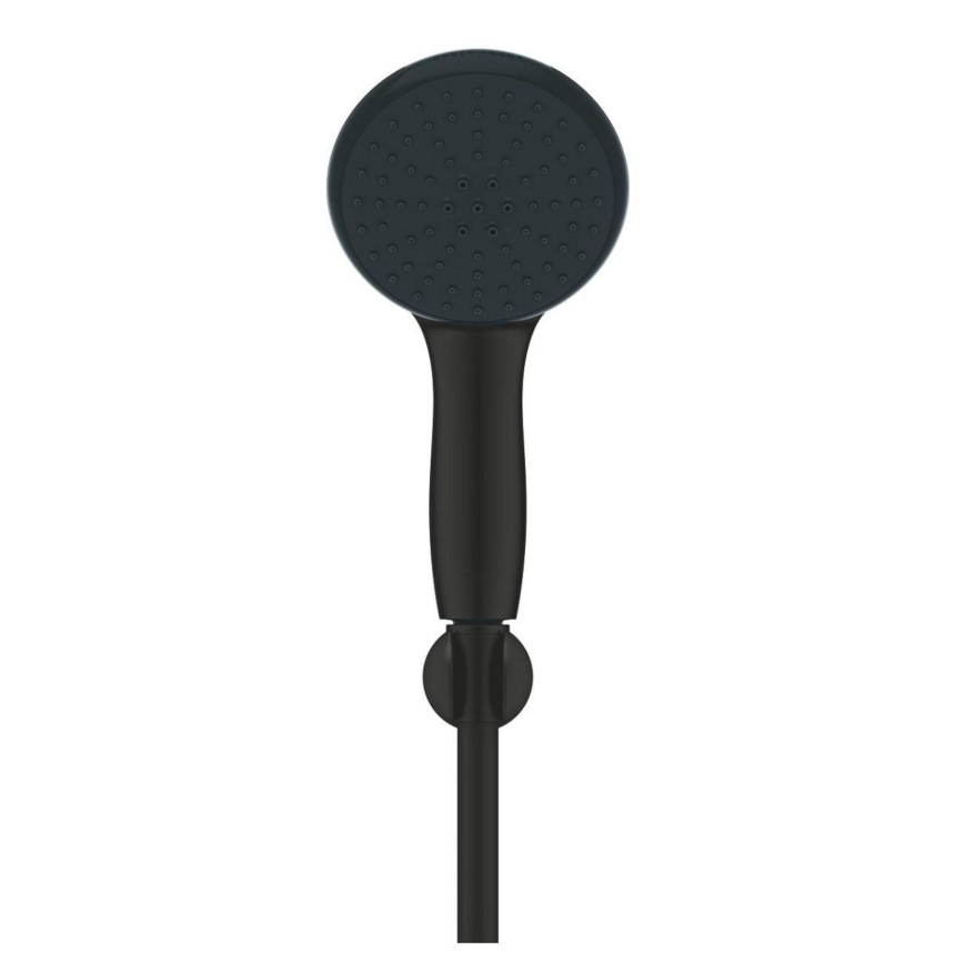261642433 *Набор для душа GROHE Tempesta 110 с держателем, 2 вида струи, матовый черный