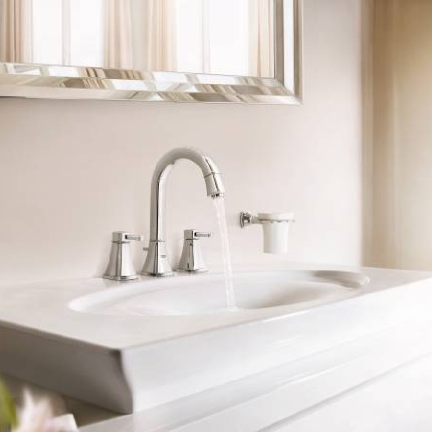 40626000 GROHE Grandera Стакан из керамики с держателем