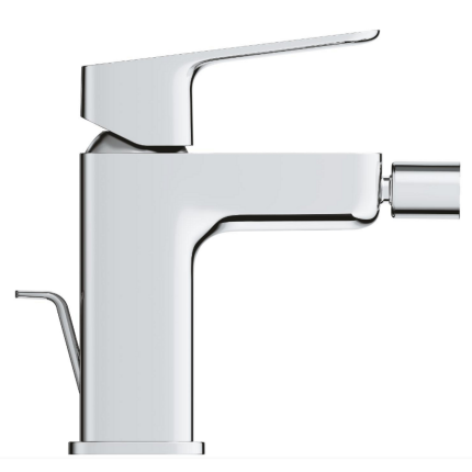 1018100000 *Смеситель для биде GROHE Cubeo с донным клапаном, хром