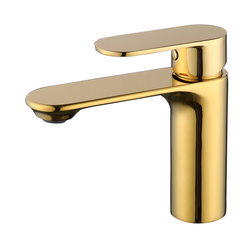 Смеситель для раковины LUSSO City M-size Gold купить в магазине Мир ...