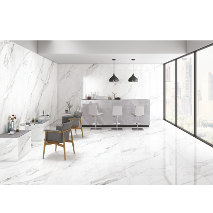 Керамогранит матовый STATUARIO REGALIA POSH / CALACATTA R. P. 1200*2780