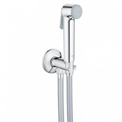 26358000 *Набор для гигиенического душа GROHE Tempesta-F с угловым вентелем,  шланг 1000 мм, хром