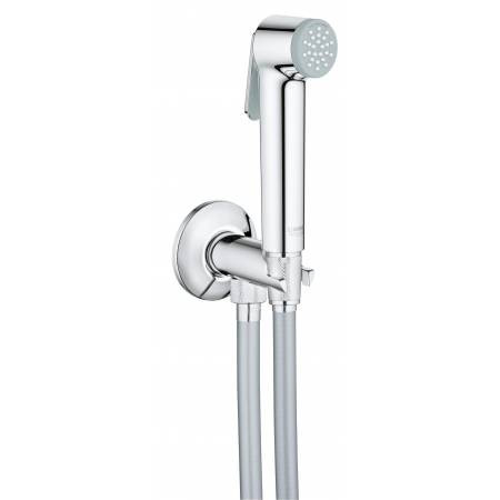 26358000 *Набор для гигиенического душа GROHE Tempesta-F с угловым вентелем,  шланг 1000 мм, хром