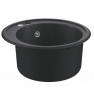 31656AP0 Мойка GROHE K200 с одной чашей, диаметр 510 мм, черный гранит