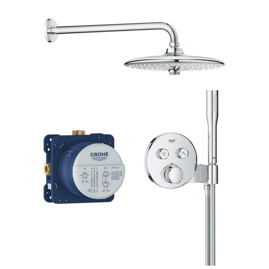 34867000 Набор для компенсации душа GROHE Grohtherm SmartControl 260, хром