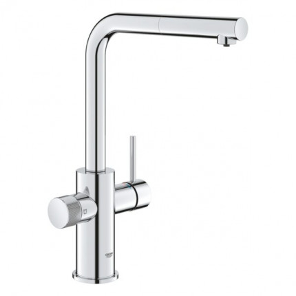 30590000 Смеситель для мойки GROHE Blue Pure Minta с выдвижным изливом, хром