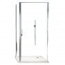 Душевое ограждение Minotti Latte 900*900 Сhrome