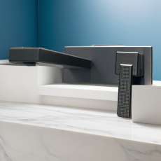 Смеситель для раковины скрытого монтажа Minotti Alto Gun Metal