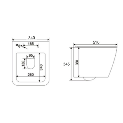 Унитаз подвесной Minotti Alto