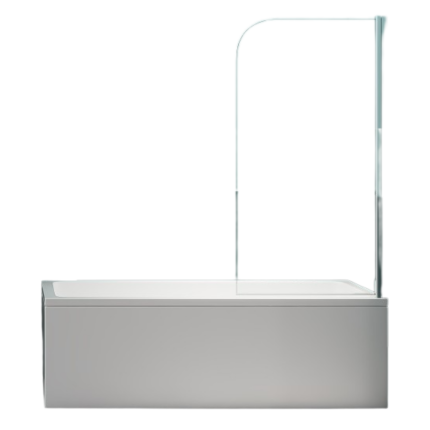 Шторка для ванны Minotti Classic 800*1400 chrome