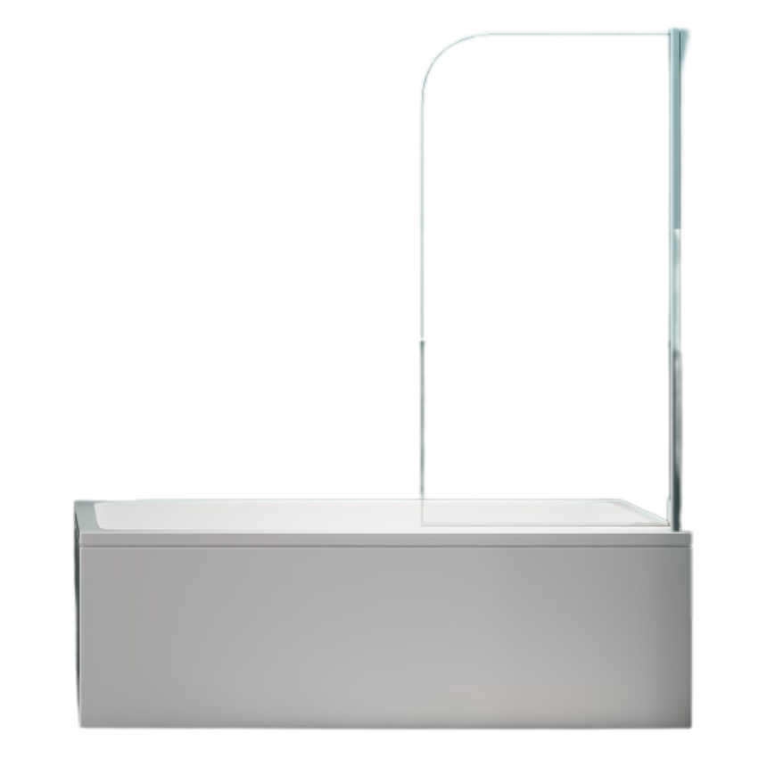 Шторка для ванны Minotti Classic 800*1400 chrome