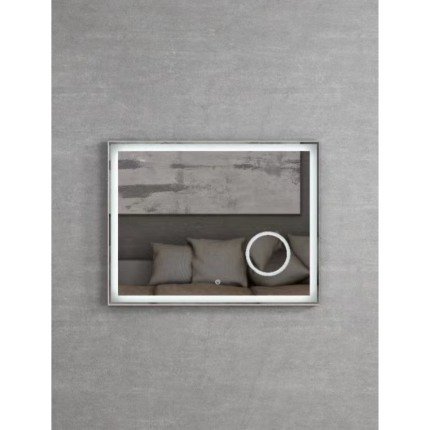 Зеркало Minotti Aurora 900*700 с подсветкой и увеличительным стеклом