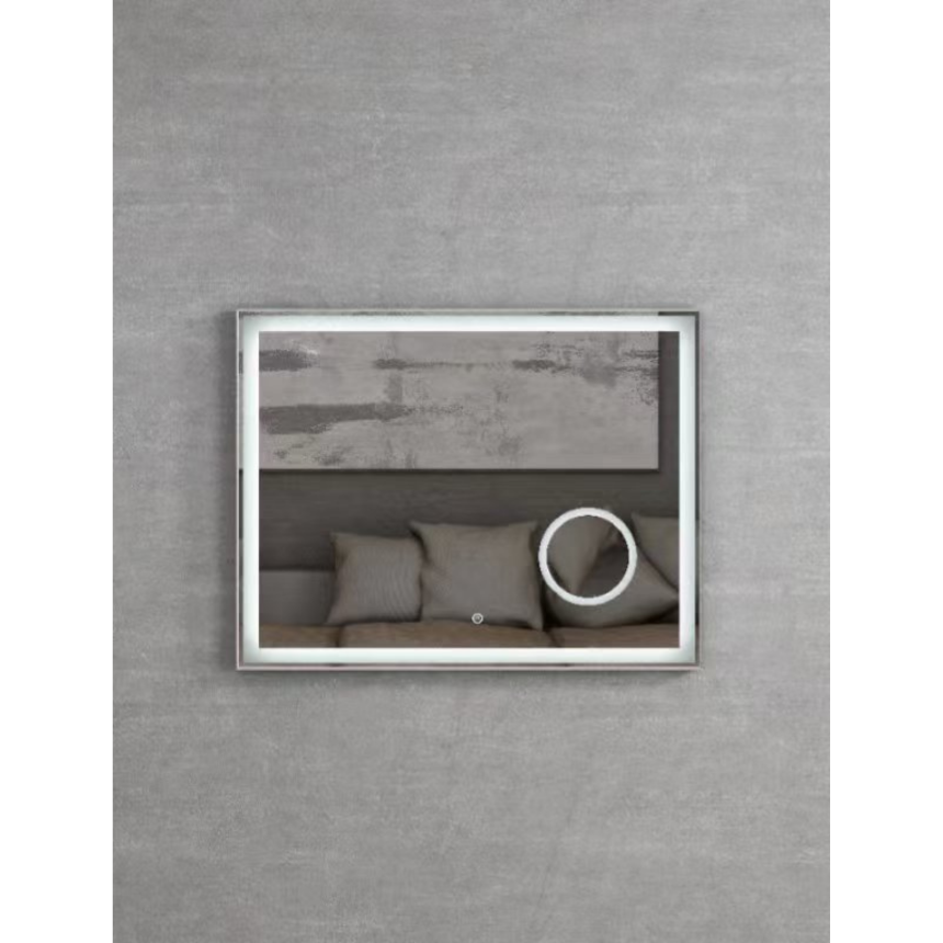 Зеркало Minotti Aurora 900*700 с подсветкой и увеличительным стеклом