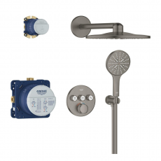 34863AL0 *Набор для комплектации душа GROHE Grohtherm SmartControl 310, темный графит матовый