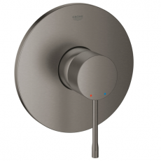 24057AL1 Смеситель однорычажный для душа GROHE Essence, круглая розетка, темный графит матовый