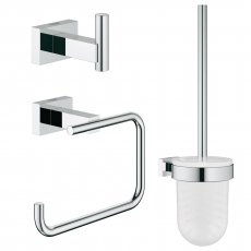 40757001 Набор аксессуаров GROHE Essentials Cube (3 предмета), хром