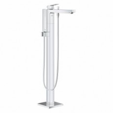 23672001 GROHE Eurocube Смеситель для ванны, свободностоящий, с ручным душем, хром