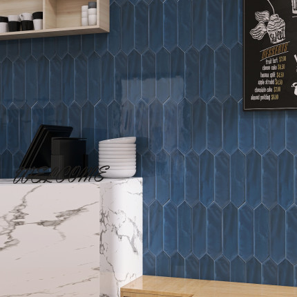 Керамическая плитка M75304J lake blue glossy