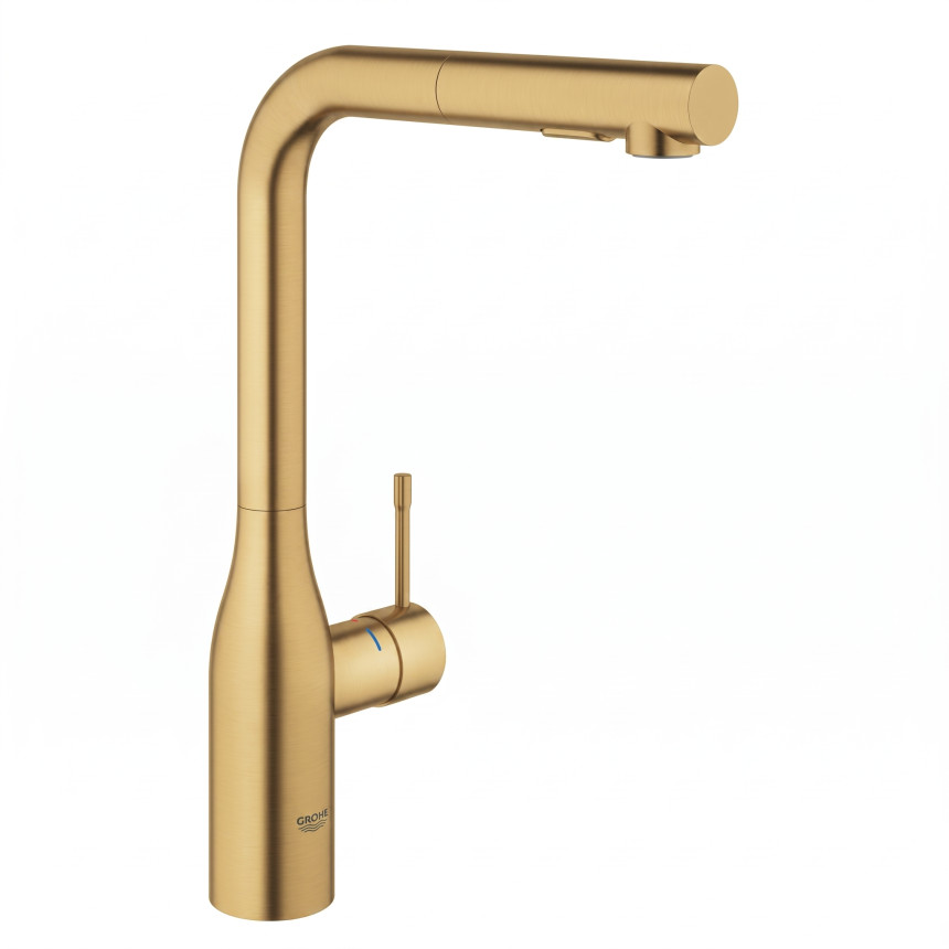 30270GN0 *Смеситель для мойки GROHE Essence New, L-излив, холодный рассвет матовый