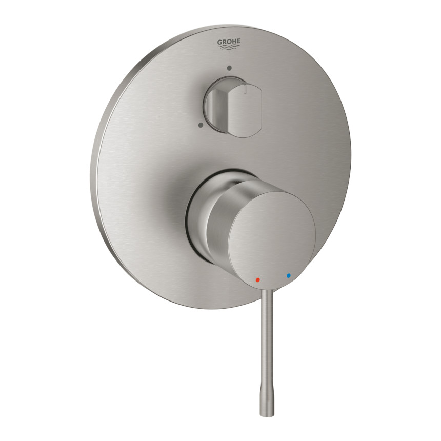 24169DC1 *Внешняя панель смесителя GROHE Essence, на 3 положения, суперсталь