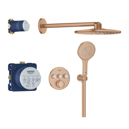 34863DL0 *Набор для комплектации душа GROHE Grohtherm SmartControl 310, теплый закат матовый