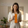 Керамическая плитка HT75302OR light orange glossy