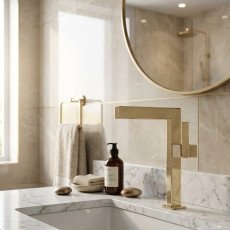 Смеситель для раковины Minotti Nuovo L-size Champagne Gold
