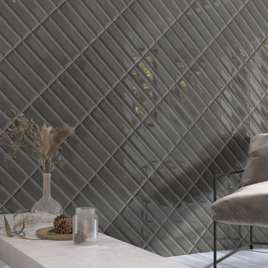 Керамическая плитка M75303ZY dark grey matt