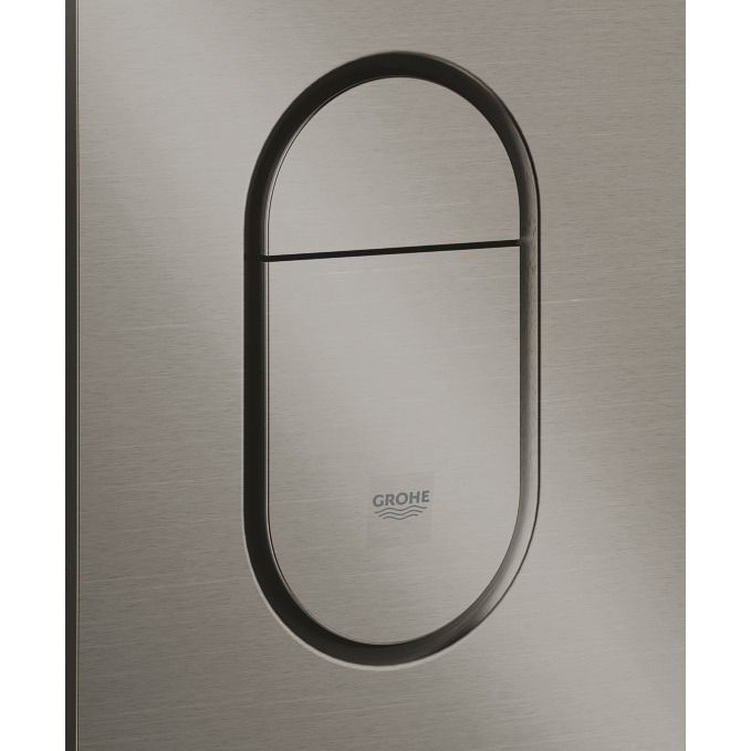 37624AL0 *Панель смыва GROHE Arena Cosmopolitan для унитаза, размер S, темный графит матовый