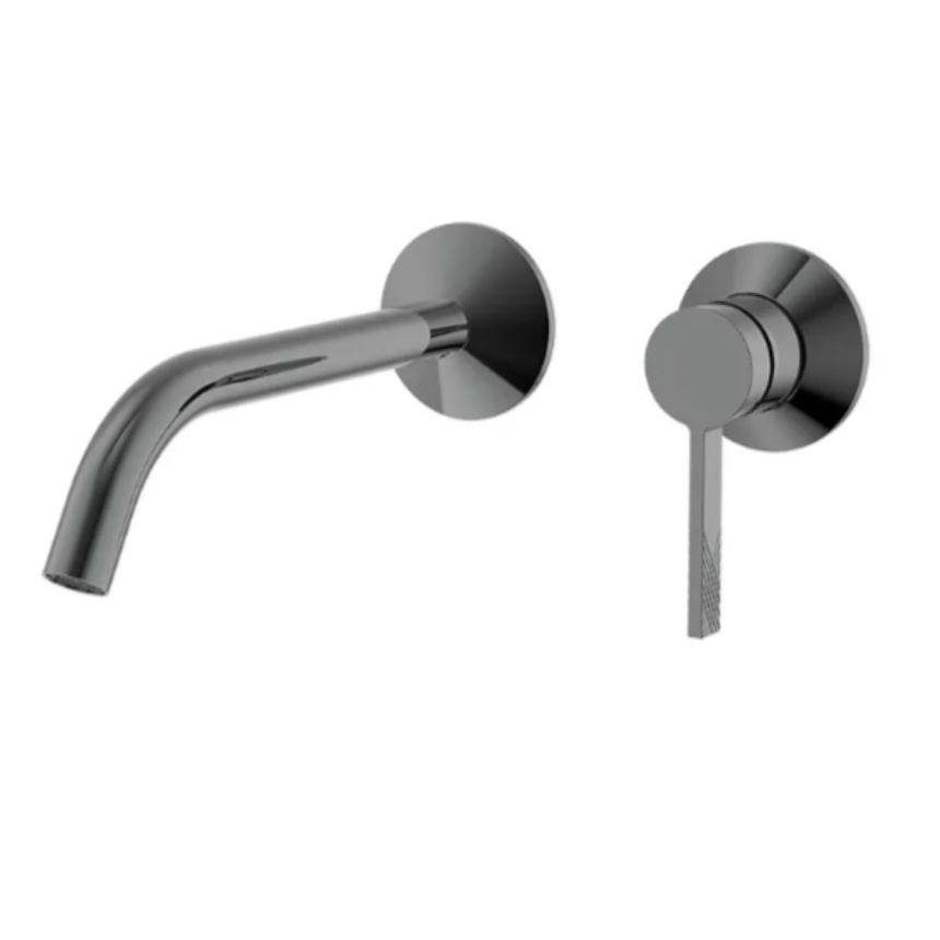 Смеситель скрытого монтажа для раковины Minotti Unico Gun Metal