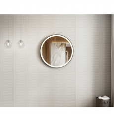 Зеркало Minotti Diamond Black DA800 с подсветкой