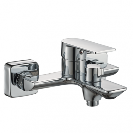 Смеситель для ванны LUSSO Eco Cube с душевым шлангом и лейкой в комплекте