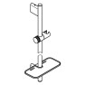 26603DL0 *Душ штангасы GROHE RainShower SmartActive 900 мм
