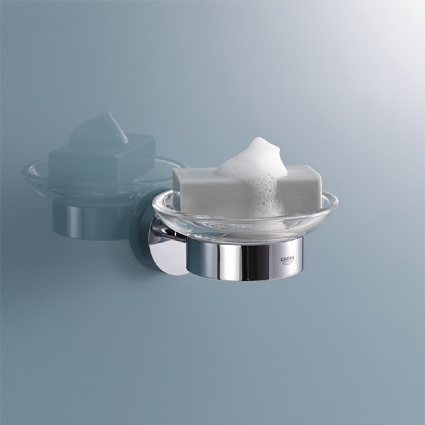 40444001 *Мыльница GROHE Essentials с держателем, хром
