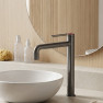 Смеситель для раковины Minotti Capri L-size gun metal