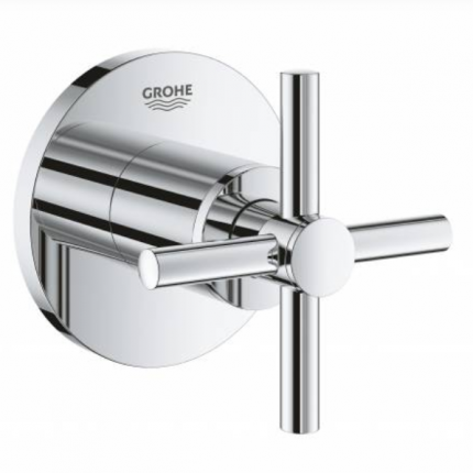 19069003 Накладная панель Atrio New крестообразная ручка, хром