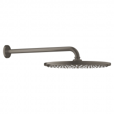 26066AL0 Верхний душ GROHE Rainshower с кронштейном, темный графит матовый