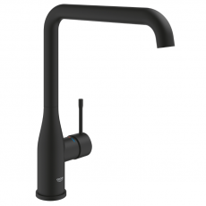30505KF0 Essence Смеситель кухонный с L-образным изливом, цвет Фантомный чёрный