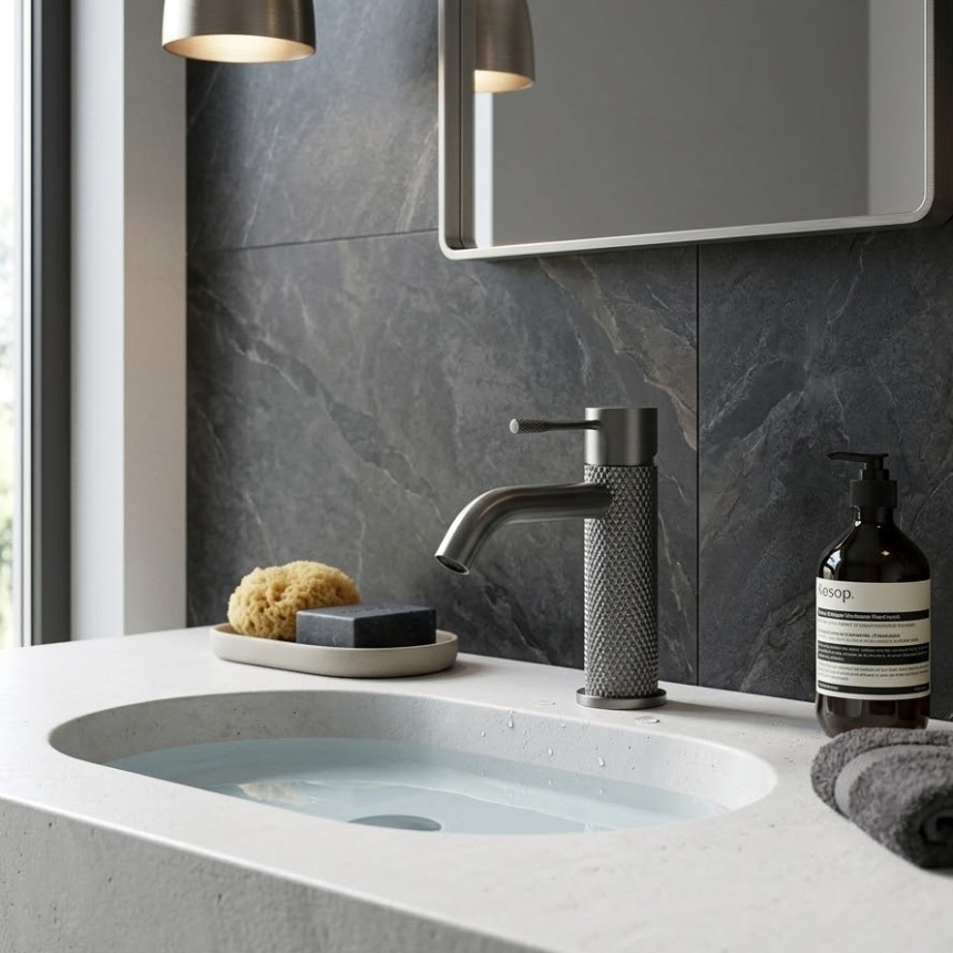 Смеситель для раковины Minotti M-size Style graphite