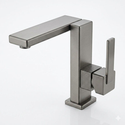 Смеситель для раковины Minotti Alto M-size Gun Metal