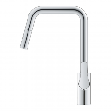 30619000 *Смеситель для мойки GROHE Eurosmart, U-образный излив, выдвижной, хром