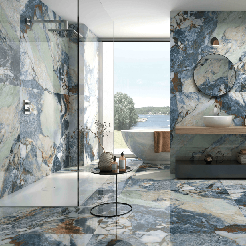 GRETA BLUE 600*1200 керамогранит полированный