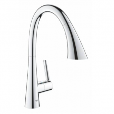 32294002 Смеситель для мойки GROHE Zedra с выдвижной лейкой, хром