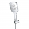 26589000 Набор для душа GROHE Rainshower SmartActive 130 Cube, 3 вида струи, хром