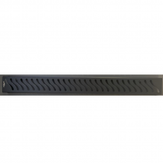 67102970 Душевой трап из нержавеющей стали SS304 боковой Asua armatur GRIT 600*70*67mm черный