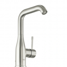 24174DC1 *Смеситель для раковины GROHE Essence с донным клапаном, L-Size, суперсталь