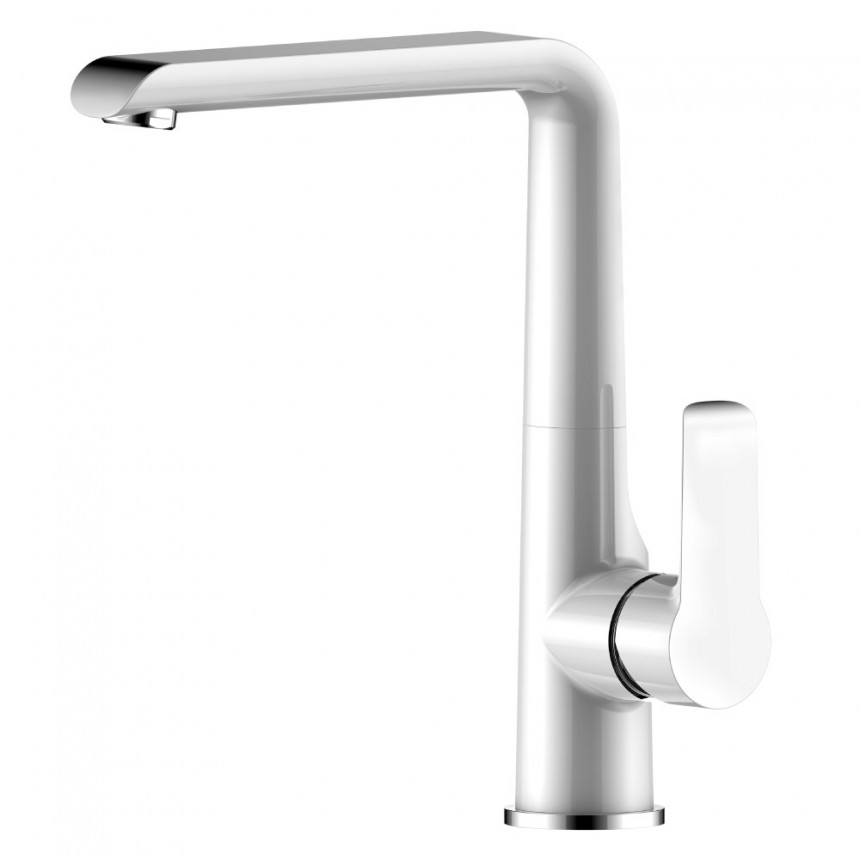 Смеситель одноручный (35 мм) для кухни с высоким поворотным изливом 182 ...