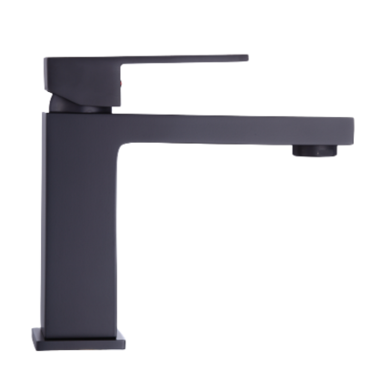 Смеситель для раковины LUSSO Cube M-size Black