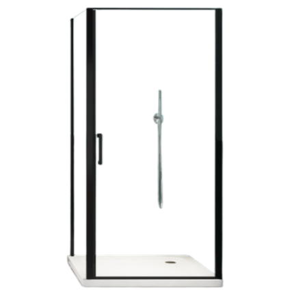 Душевое ограждение Minotti Latte 900*900 Black